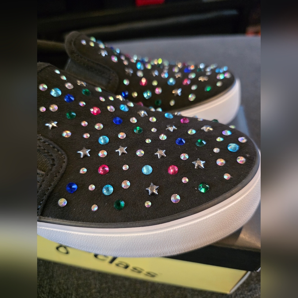 Art Class Black Hanna Sneakers Big Kids Size 3 - Picture 4 of 5